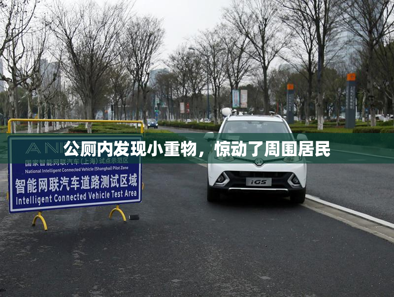 公厕内发现小重物，惊动了周围居民