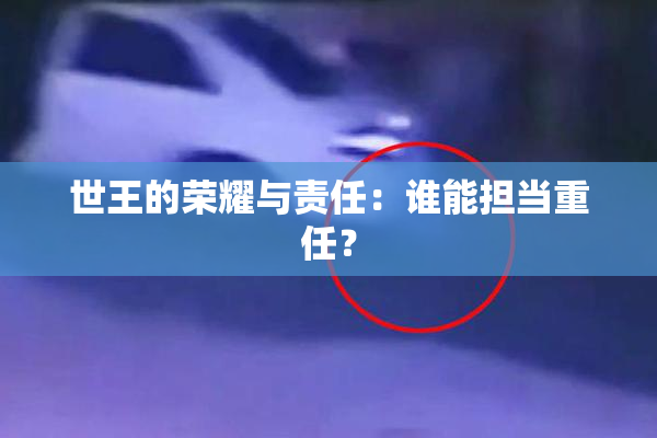 世王的荣耀与责任：谁能担当重任？