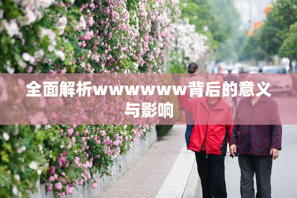全面解析wwwwww背后的意义与影响