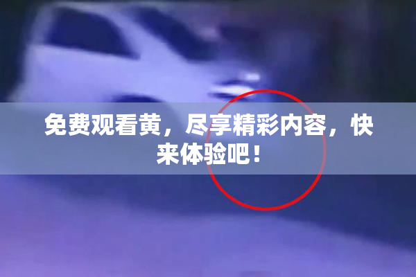 免费观看黄，尽享精彩内容，快来体验吧！