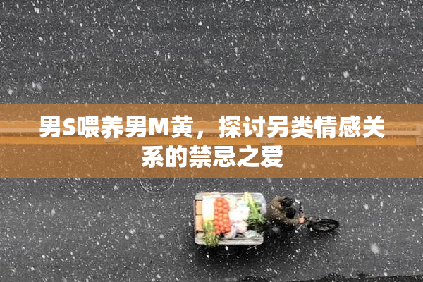男S喂养男M黄，探讨另类情感关系的禁忌之爱