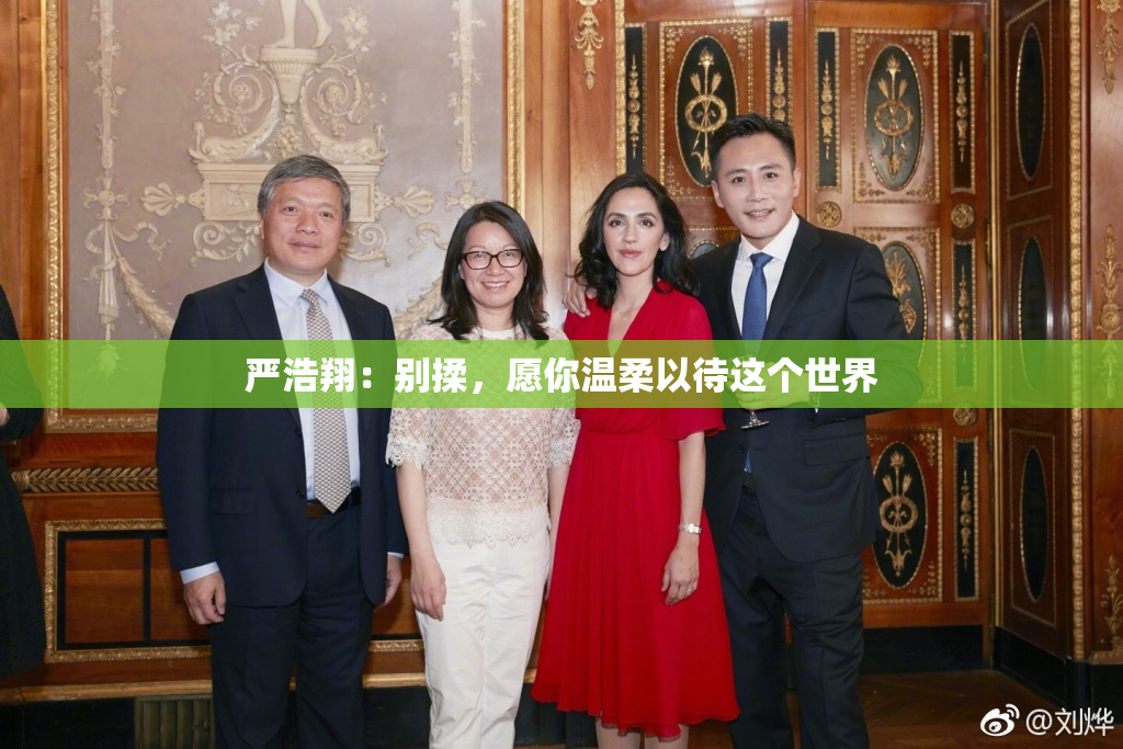 严浩翔：别揉，愿你温柔以待这个世界