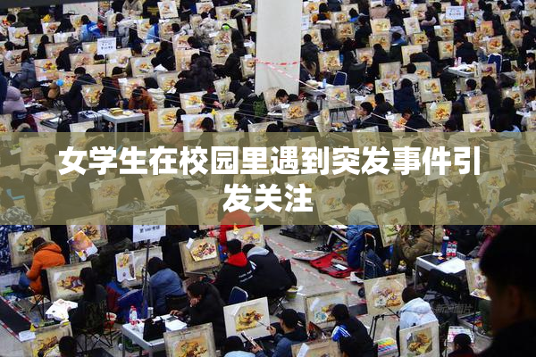 女学生在校园里遇到突发事件引发关注