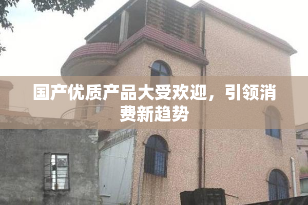 国产优质产品大受欢迎，引领消费新趋势