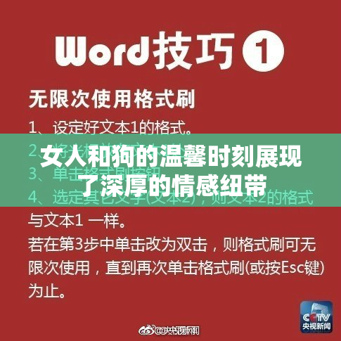 女人和狗的温馨时刻展现了深厚的情感纽带