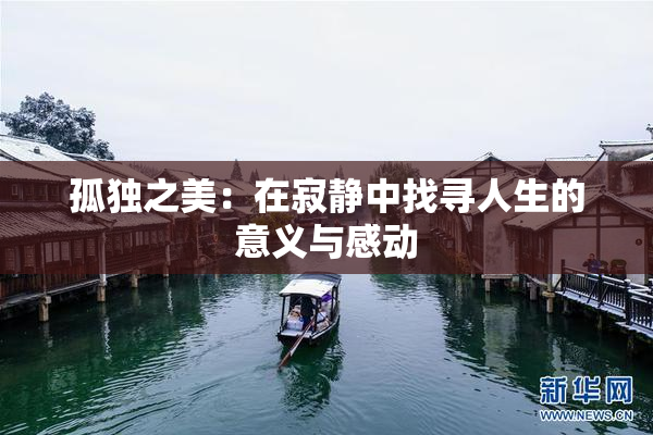 孤独之美：在寂静中找寻人生的意义与感动