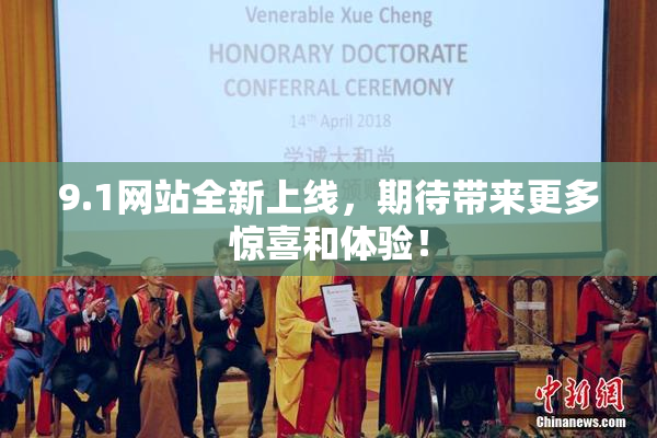 9.1网站全新上线，期待带来更多惊喜和体验！