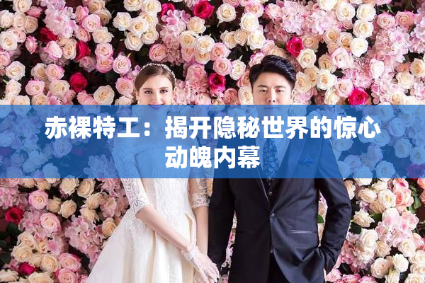 赤裸特工：揭开隐秘世界的惊心动魄内幕