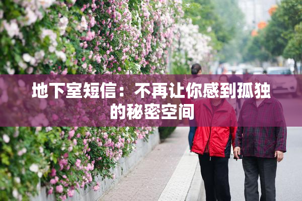 地下室短信：不再让你感到孤独的秘密空间