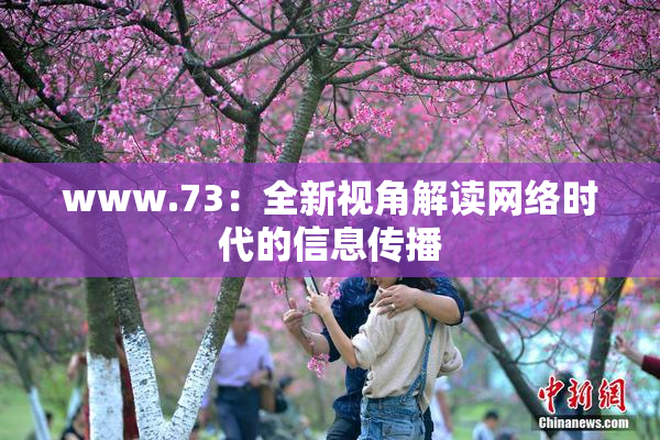 www.73：全新视角解读网络时代的信息传播