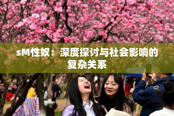 sM性奴：深度探讨与社会影响的复杂关系