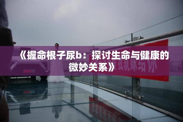 《握命根子尿b：探讨生命与健康的微妙关系》