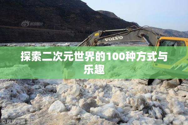 探索二次元世界的100种方式与乐趣