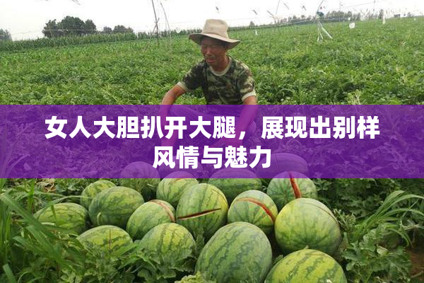 女人大胆扒开大腿，展现出别样风情与魅力