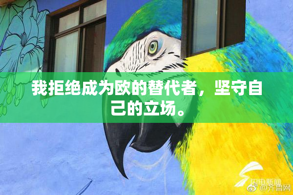 我拒绝成为欧的替代者，坚守自己的立场。