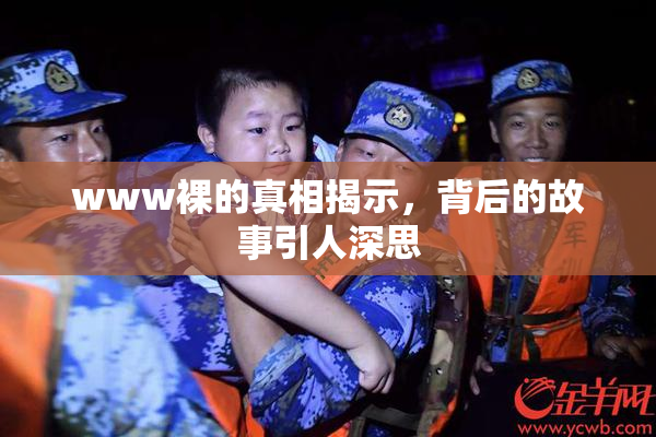 www裸的真相揭示，背后的故事引人深思