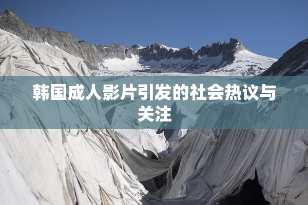 韩国成人影片引发的社会热议与关注