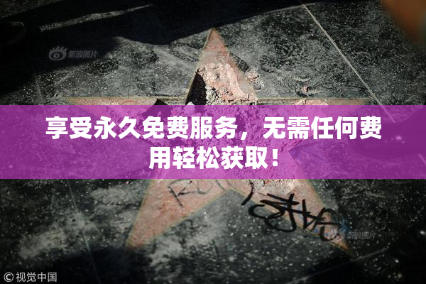 享受永久免费服务，无需任何费用轻松获取！