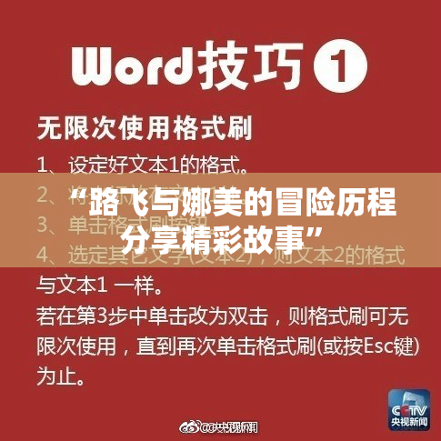 “路飞与娜美的冒险历程分享精彩故事”