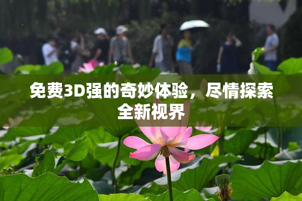 免费3D强的奇妙体验，尽情探索全新视界