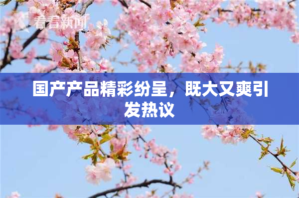 国产产品精彩纷呈，既大又爽引发热议