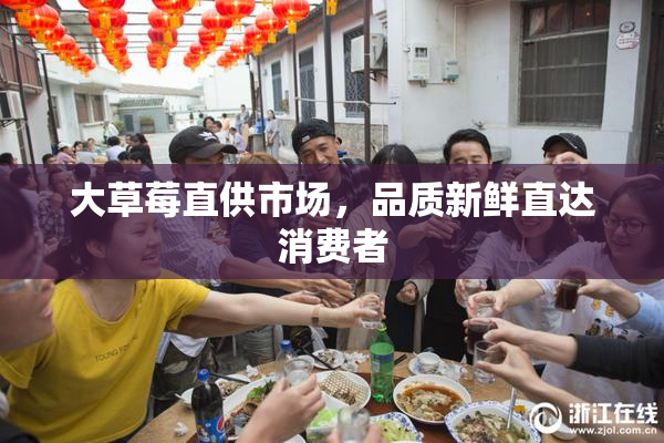 大草莓直供市场，品质新鲜直达消费者
