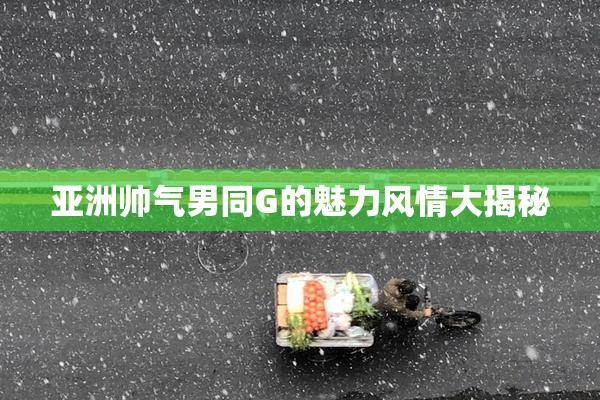 亚洲帅气男同G的魅力风情大揭秘