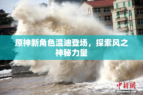 原神新角色温迪登场，探索风之神秘力量