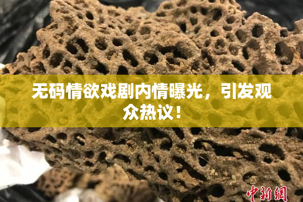 无码情欲戏剧内情曝光，引发观众热议！