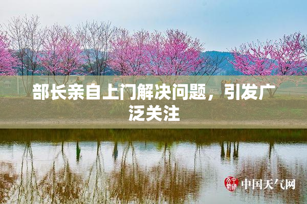 部长亲自上门解决问题，引发广泛关注
