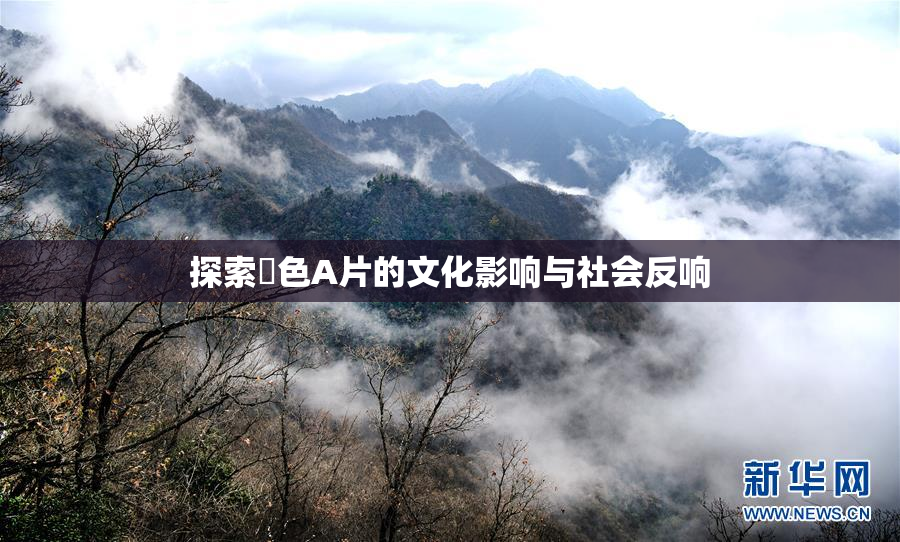 探索黃色A片的文化影响与社会反响