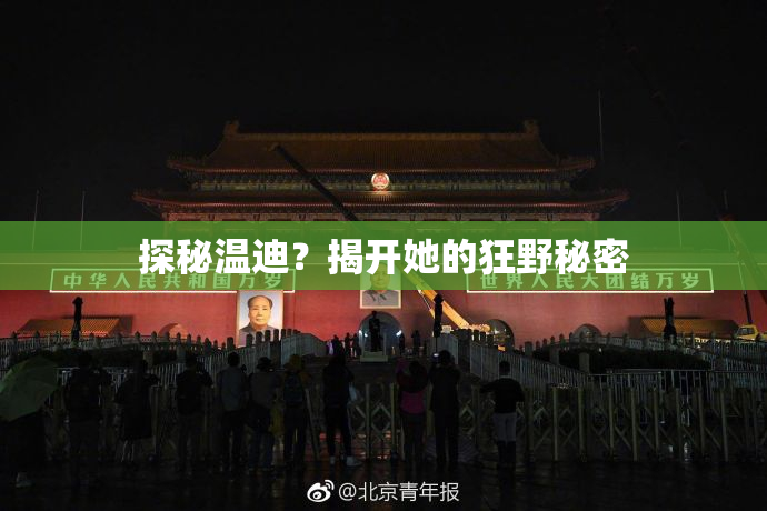 探秘温迪？揭开她的狂野秘密