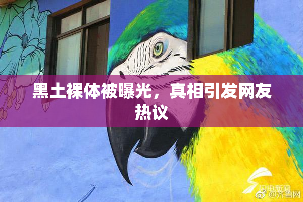 黑土裸体被曝光，真相引发网友热议