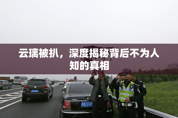 云璃被扒，深度揭秘背后不为人知的真相