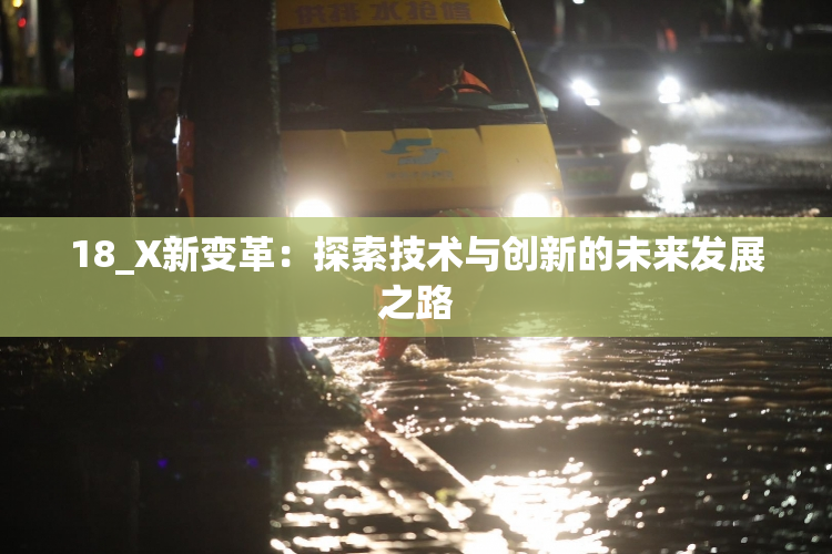 18_X新变革：探索技术与创新的未来发展之路
