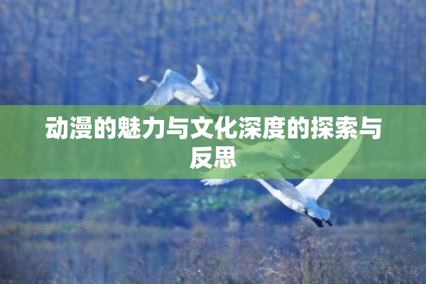 动漫的魅力与文化深度的探索与反思