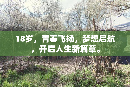 18岁，青春飞扬，梦想启航，开启人生新篇章。