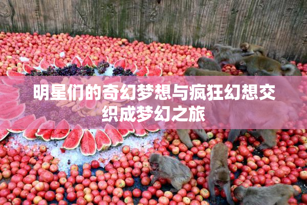 明星们的奇幻梦想与疯狂幻想交织成梦幻之旅