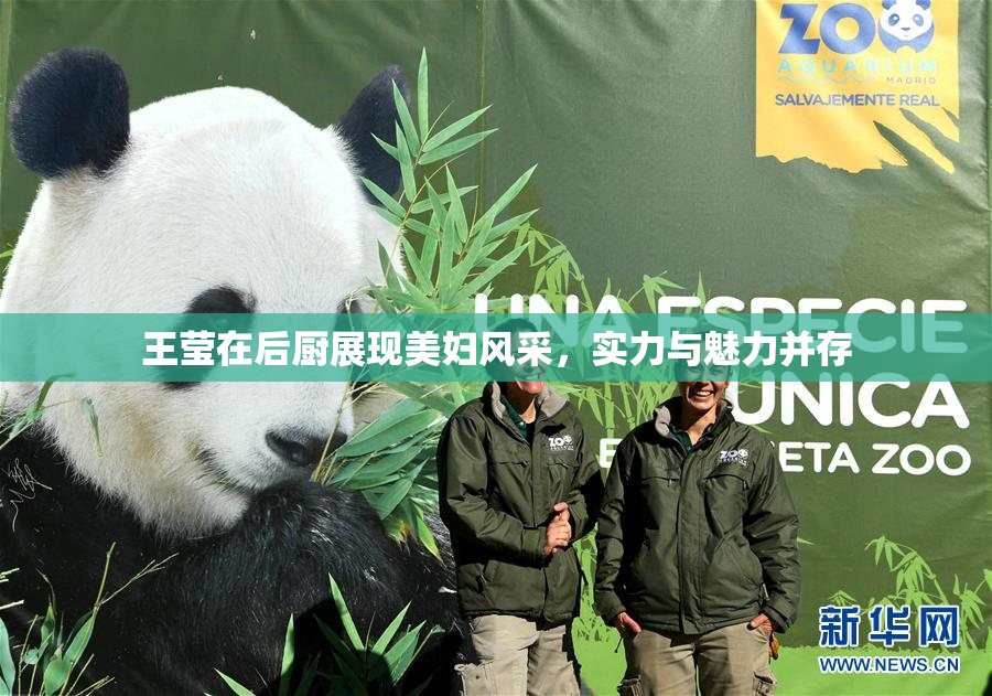 王莹在后厨展现美妇风采，实力与魅力并存