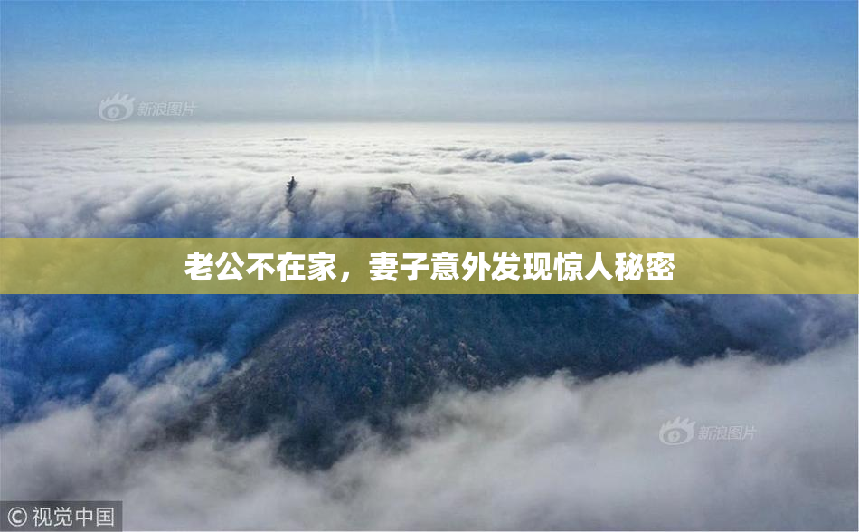 老公不在家，妻子意外发现惊人秘密