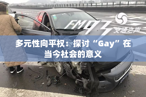 多元性向平权：探讨“Gay”在当今社会的意义