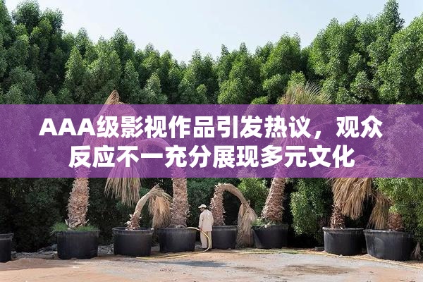 AAA级影视作品引发热议，观众反应不一充分展现多元文化