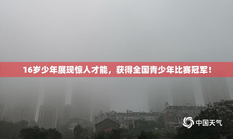16岁少年展现惊人才能，获得全国青少年比赛冠军！