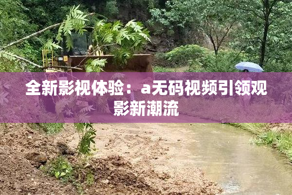全新影视体验：a无码视频引领观影新潮流