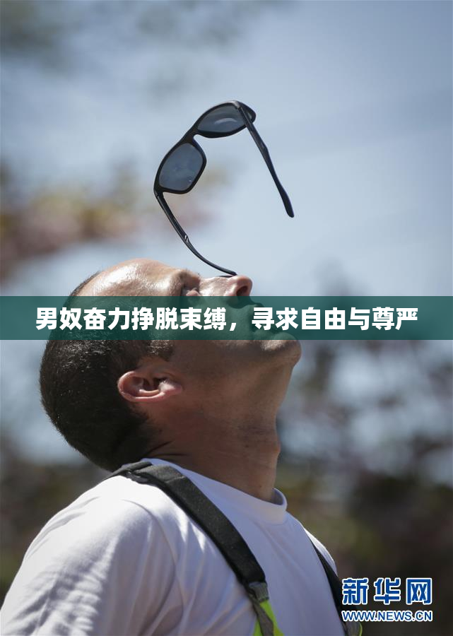 男奴奋力挣脱束缚，寻求自由与尊严