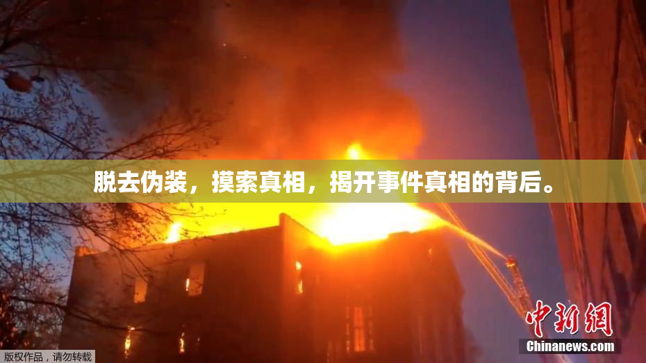 脱去伪装，摸索真相，揭开事件真相的背后。