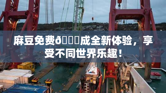 麻豆免费🔞成全新体验，享受不同世界乐趣！