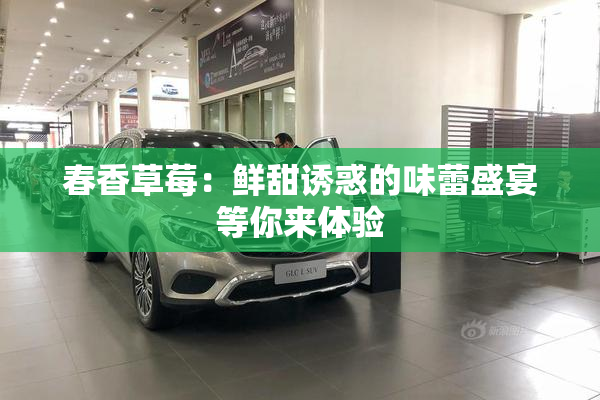 春香草莓：鲜甜诱惑的味蕾盛宴等你来体验