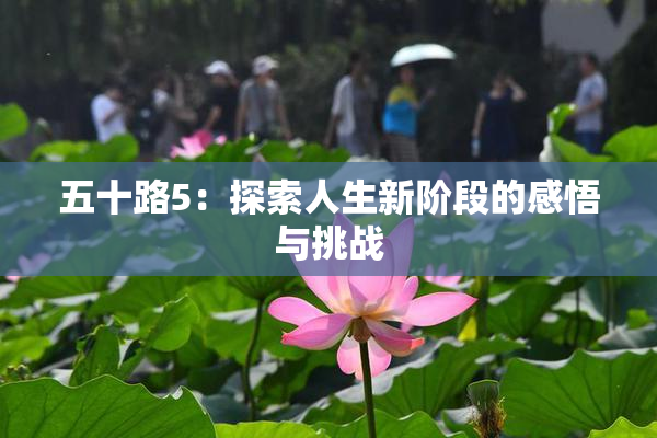 五十路5：探索人生新阶段的感悟与挑战