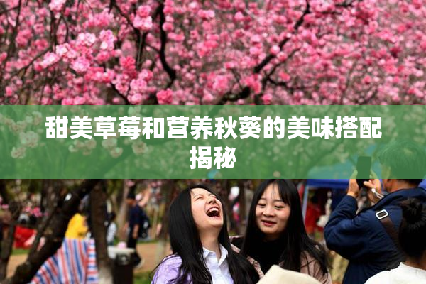 甜美草莓和营养秋葵的美味搭配揭秘